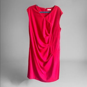 Calvin Klein Lipstick Pink Dress